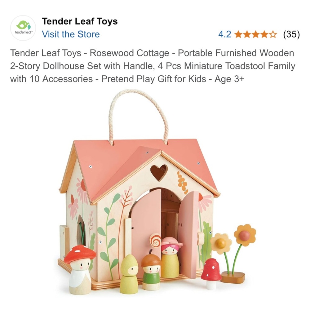 Tender Leaf Cottage Dollhouse
